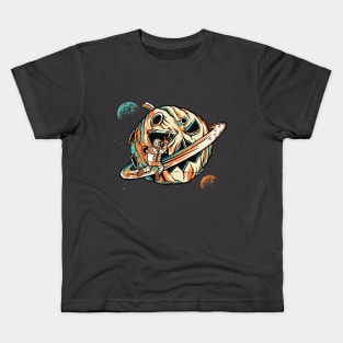 space man hallwoeen Kids T-Shirt